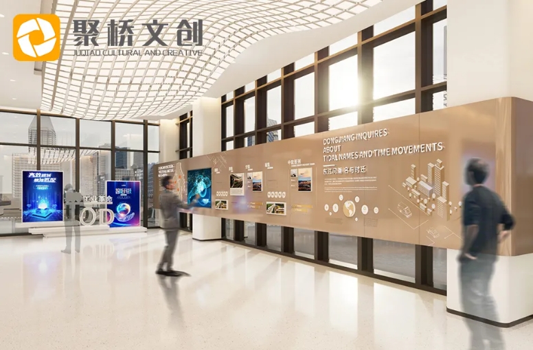 半導(dǎo)體產(chǎn)業(yè)園招商展廳設(shè)計(jì)：聚焦“芯”技術(shù)，吸引“鏈”企業(yè)-聚橋文創(chuàng)