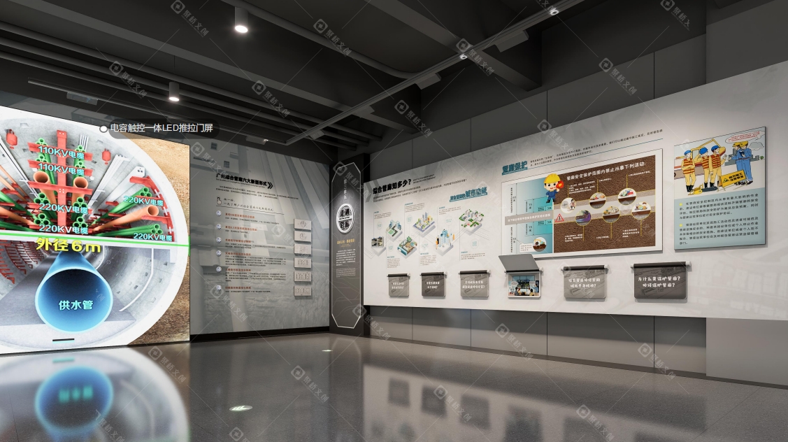 科技企業(yè)展館設(shè)計(jì)：如何用數(shù)字互動(dòng)打造未來(lái)感展示空間？-聚橋文創(chuàng)