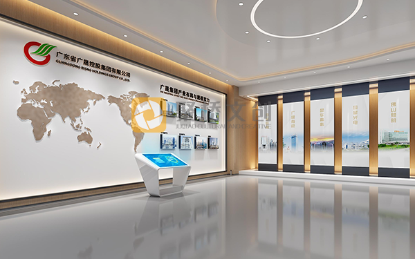 生物科技企業品牌展廳設計，企業品牌展廳設計，企業展廳設計