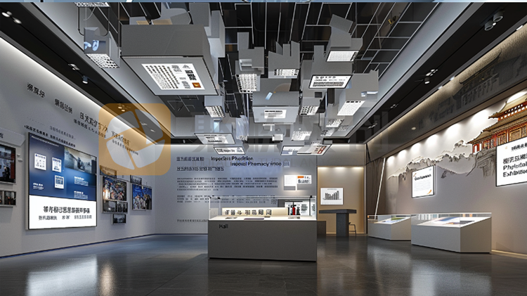 芯片制造企業品牌展廳設計
