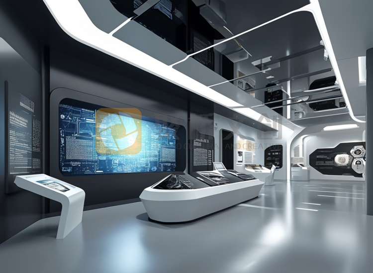 新能源企業展廳設計 新能源企業展廳設計