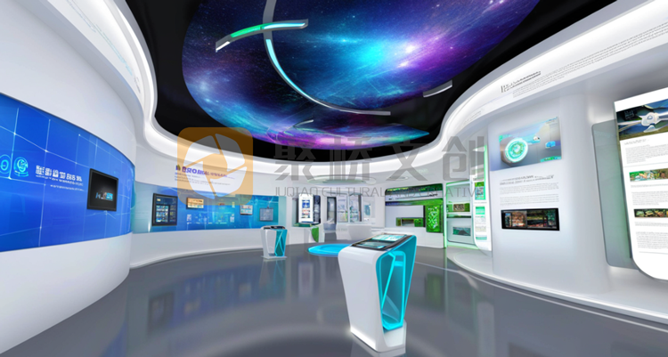 新能源企業(yè)展廳的設(shè)計(jì)