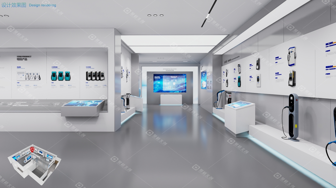 新能源企業(yè)展廳設(shè)計 新能源企業(yè)展廳設(shè)計