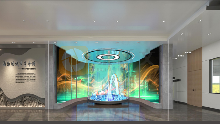 新能源企業展廳設計