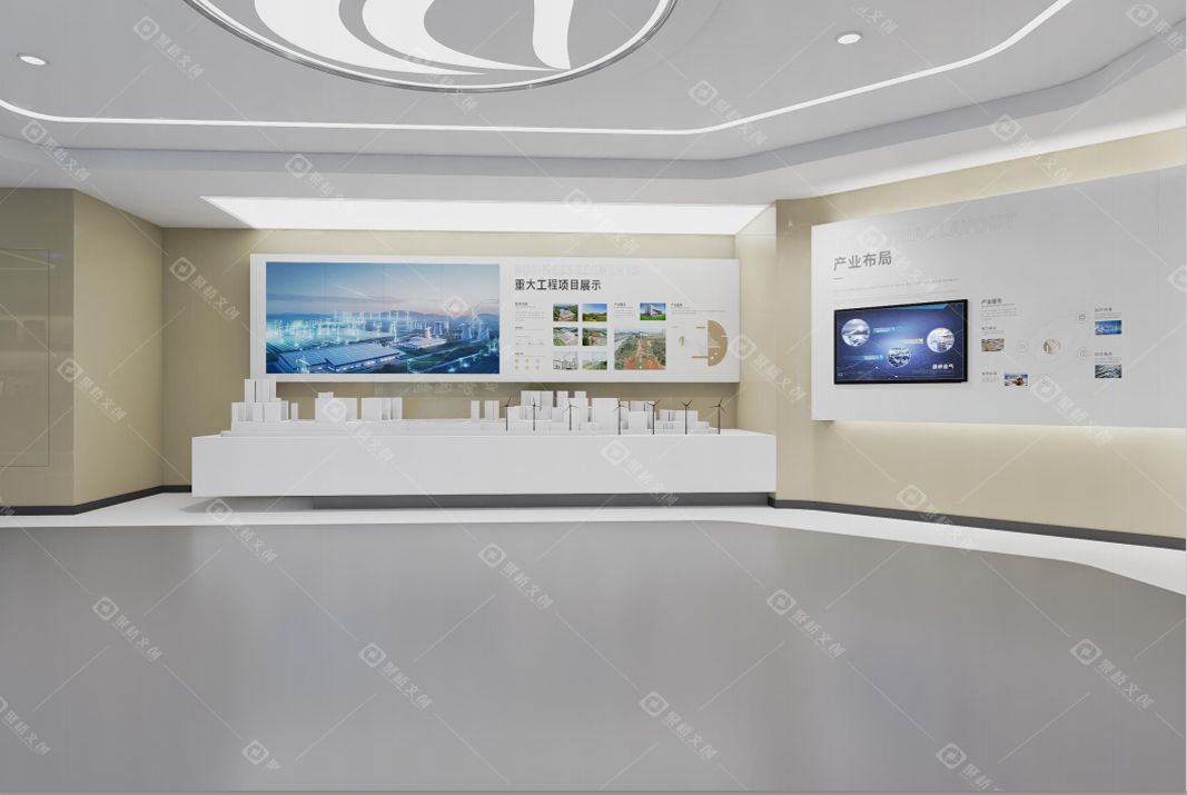 新能源企業(yè)展廳設計